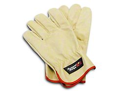Rugged Ridge Recovery Gloves; Leather