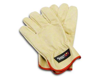 Rugged Ridge Recovery Gloves; Leather