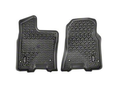 Rugged Ridge All-Terrain Front Floor Liners; Black (19-24 RAM 1500)