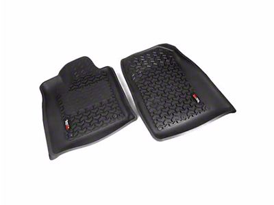 Rugged Ridge All-Terrain Front Floor Liners; Black (10-18 RAM 2500)