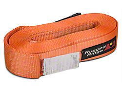 Rugged Ridge 3-Inch x 30-Foot Recovery Strap; 30,000 lb.