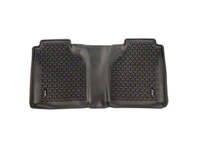 Rugged Ridge All-Terrain Rear Floor Liner; Black (19-24 Sierra 1500 Crew Cab)