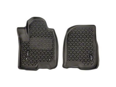 Rugged Ridge All-Terrain Front Floor Liners; Black (20-25 Silverado 2500 HD Crew Cab)