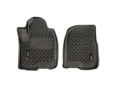 Rugged Ridge All-Terrain Front Floor Liners; Black (20-24 Silverado 2500 HD Crew Cab)