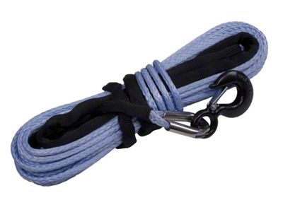 Rugged Ridge 11/32-Inch x 100-Foot Synthetic Winch Rope; 16,550 lb.