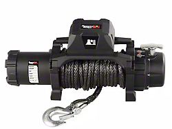 Rugged Ridge 10,000 lb. Trekker Winch with Synthetic Rope (Universal; Some Adaptation May Be Required)