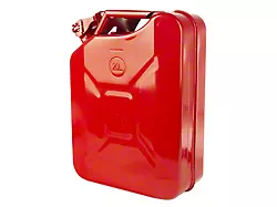 Rugged Ridge 20L Jerry Can; Red (Universal; Some Adaptation May Be Required)