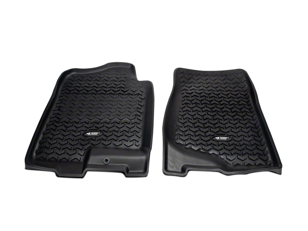 Rugged Ridge Tahoe AllTerrain Front Floor Mats; Black 82901.01 (0714