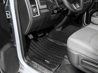 Rugged Ridge All-Terrain Front Floor Liners; Black (02-18 RAM 1500)