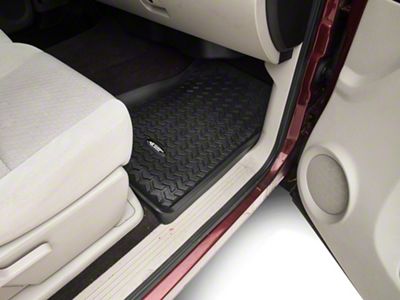 Rugged Ridge All-Terrain Front Floor Liners; Black (07-13 Silverado 1500)