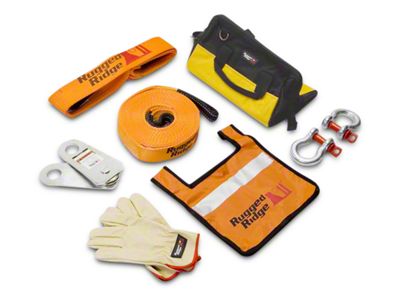 Rugged Ridge XHD Recovery Gear Kit; 20,000 lb.