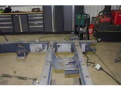 Rear Frame Repair Kit; Driver Side (03-12 RAM 3500 w/ 8-Foot Box)