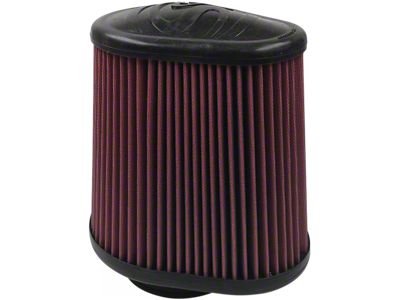 S&B Cold Air Intake Replacement Oiled Cleanable Cotton Air Filter (11-25 6.7L Powerstroke F-350 Super Duty; 23-25 7.3L F-350 Super Duty)