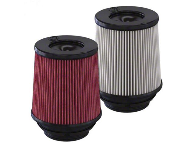 S&B Cold Air Intake Replacement Oiled Cleanable Cotton Air Filter (20-22 7.3L F-350 Super Duty)