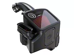 S&B Cold Air Intake with Oiled Cleanable Cotton Filter (20-23 6.6L Duramax Sierra 2500 HD)