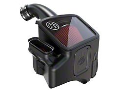 S&B Cold Air Intake with Oiled Cleanable Cotton Filter (20-23 6.6L Duramax Sierra 3500 HD)