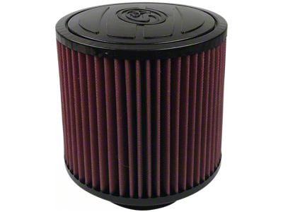S&B Cold Air Intake Replacement Oiled Cleanable Cotton Air Filter (09-15 6.0L Sierra 3500 HD)