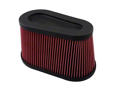 S&B Replacement Oiled Cleanable Cotton Filter (20-24 6.6L Duramax Silverado 2500 HD)