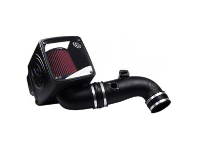 S&B Cold Air Intake with Oiled Cleanable Cotton Filter (11-16 6.6L Duramax Silverado 3500 HD)