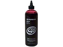 S&B Air Filter Oil Bottle; Red; 16-Ounce 