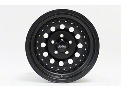 Scale 4x4 Wheels Bandit II Matte Black 8-Lug Wheel; 16x8; 0mm Offset (01-06 Sierra 2500 HD)