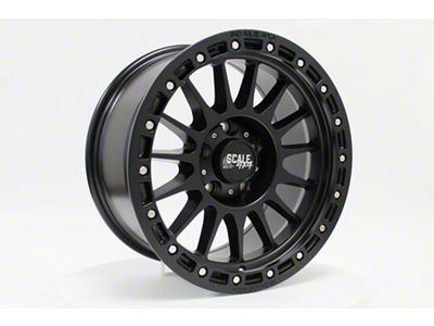 Scale 4x4 Wheels S01 Matte Black 6-Lug Wheel; 17x8.5; 0mm Offset (07-13 Silverado 1500)