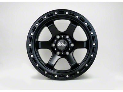 Scale 4x4 Wheels S03 Matte Black 6-Lug Wheel; 17x9; -25mm Offset (07-13 Silverado 1500)