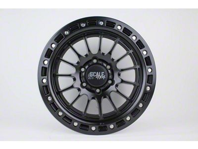 Scale 4x4 Wheels S04 Matte Black 6-Lug Wheel; 17x9; -25mm Offset (23-25 Canyon)