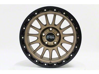 Scale 4x4 Wheels S01 Matte Bronze 6-Lug Wheel; 17x8.5; 0mm Offset (24-26 Ranger)