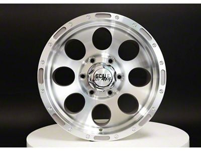 Scale 4x4 Wheels S52 Machined 6-Lug Wheel; 16x10; -27mm Offset (99-06 Sierra 1500)