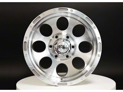 Scale 4x4 Wheels S52 Machined 6-Lug Wheel; 16x8; 0mm Offset (99-06 Sierra 1500)