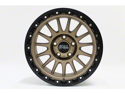 Scale 4x4 Wheels S01 Matte Bronze 6-Lug Wheel; 17x8.5; 0mm Offset (19-26 Silverado 1500)