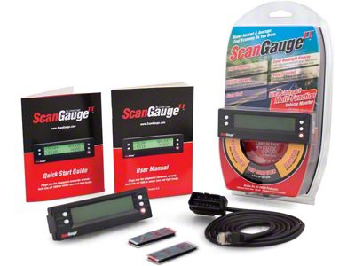 ScanGauge II OBDII Vehicle Monitor