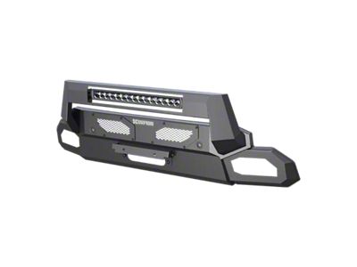 Scorpion Extreme Products Tactical Center Mount Winch Front Bumper with LED Light Bar (19-24 RAM 1500, Excluding TRX)