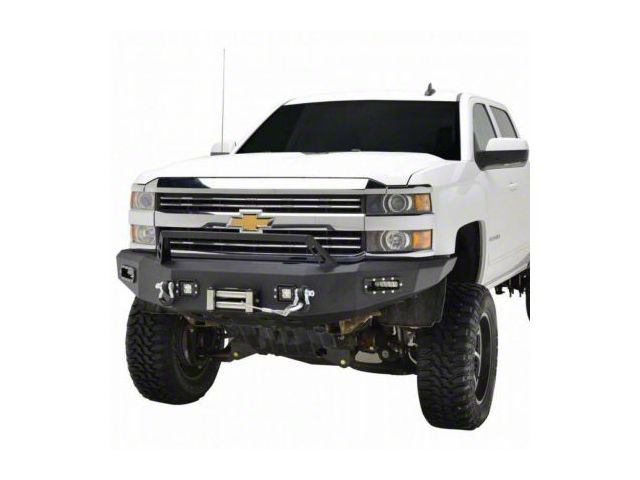 Scorpion Extreme Products HD Front Bumper with LED Cube Lights (15-19 Silverado 2500 HD)
