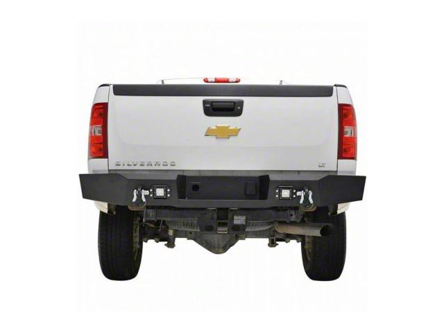 Scorpion Extreme Products HD Rear Bumper with LED Cube Lights (11-14 Silverado 2500 HD)