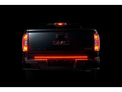 Putco Blade LED Tailgate Light Bar; 48-Inch; Red (17-19 F-350 Super Duty)