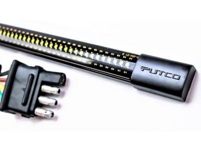 Putco Blade LED Tailgate Light Bar; 60-Inch; Amber (17-19 F-350 Super Duty)