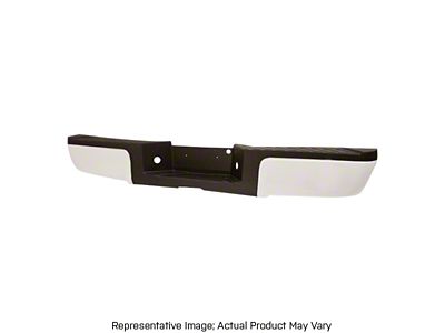 Replacement Rear Bumper Assembly; Adobe Pad; Chrome (13-16 F-350 Super Duty)