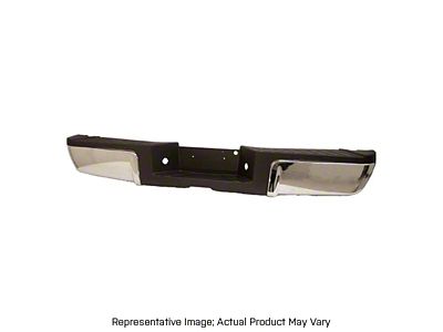 Replacement Rear Bumper Assembly; Chrome (13-16 F-350 Super Duty)