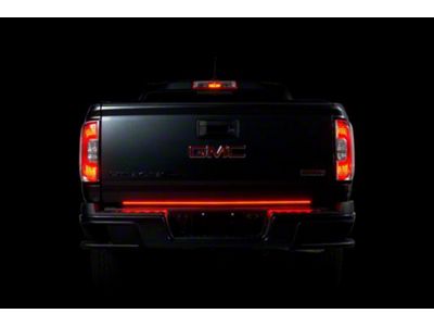 Putco Blade LED Tailgate Light Bar; 48-Inch; Amber (17-19 F-250 Super Duty)