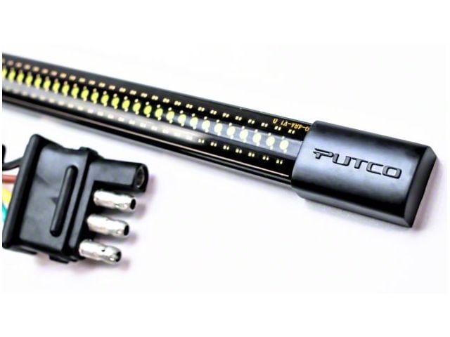 Putco Blade LED Tailgate Light Bar; 60-Inch; Amber (17-19 F-250 Super Duty)
