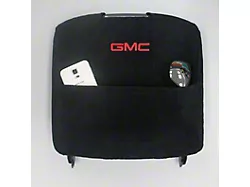 Center Console Cover with GMC Logo; Black (07-13 Sierra 1500)