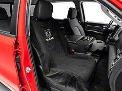 Seat Towel with RAM Logo; Black (Universal; Some Adaptation May Be Required)