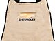 Seat Protector with Chevrolet Bowtie Logo; Tan (Universal; Some Adaptation May Be Required)