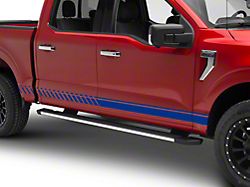 SEC10 Dashed Rocker Stripes; Blue (Universal; Some Adaptation May Be Required)