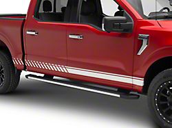 SEC10 Dashed Rocker Stripes; White (Universal; Some Adaptation May Be Required)