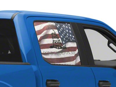 SEC10 Don’t Tread Quarter Window Decal (15-20 F-150)