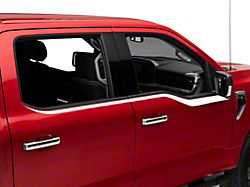 SEC10 Door Accent Decal; White (21-25 F-150)