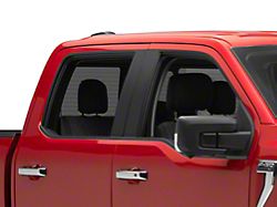 SEC10 Door Pillar Accent Decals; Carbon Fiber (21-24 F-150)
